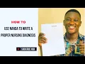 How to Write a Nursing Diagnosis Using NANDA Step-by-Step Guide