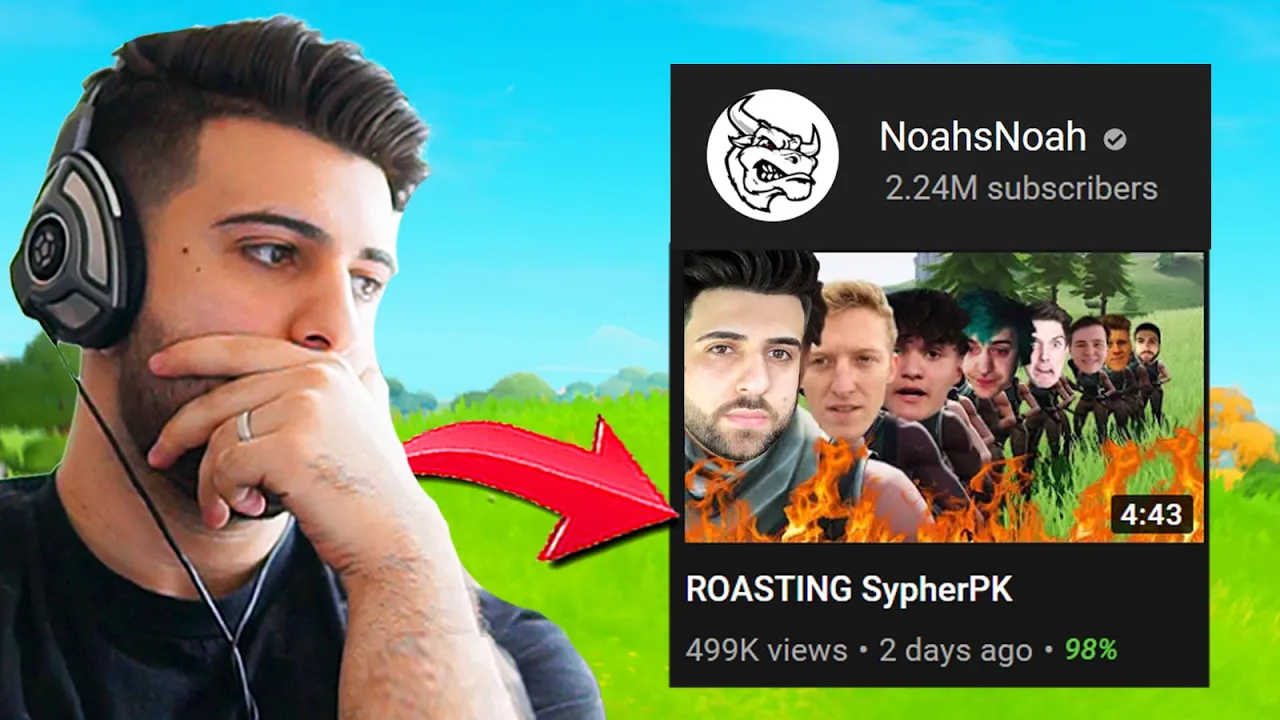 So A Big YouTuber ROASTED Me... (Responding To NoahsNoah) - Fortnite Battle Royale