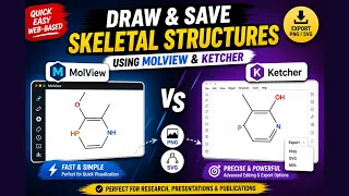 Save Skeletal Molecular Structures Easily MolView Ketcher Tutorial