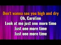 sombr - caroline (karaoke) (by request)