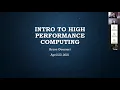 Tutorial - How to use a supercomputer