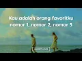 Download Lagu Sal Priadi - I'd Like To Watch You Sleeping (Lirik Lagu)| Kau adalah orang favoritku nomor 1