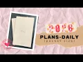 Inside the Plans - Daily Planner 2026 Pocket Size Daily Planner Walk-Through