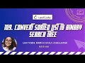 109 Convert Sorted List to Binary Search Tree LeetCode daily C