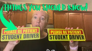 Student Driver Sticker Magnet for Car Please Be Patient Student Driver Magnet Review