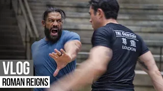 Behind the scenes of Roman Reigns’ “Street Fighter” stunt training: WWE Vlog