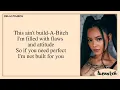 Download Lagu Bella Poarch \u0026 ROSÉ - Build A Bitch (Karaoke)