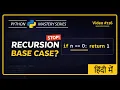 Python Recursion Explained in Hindi Recursion in Python Beginner Friendly Practice Set 2