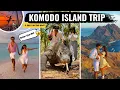 3 Days KOMODO ISLANDS Boat Tour From Labuan Bajo | Best Trip of our life 💖 | Better than BALI 100% 😱