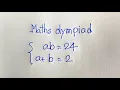 Download Lagu Duitsland | Een leuke Duitse wiskunde olympiade vraag | Olympiade Algebra probleem |