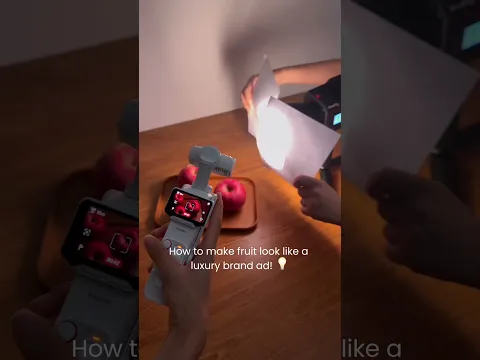 Turning fruit into a $10,000 commercial ?💡🍎 | Insta360 Luna Ultra
