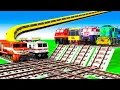Download Lagu 【踏切アニメ】あぶない電車 6️ TRAINS PASSING ON CRAZIEST \u0026 DANGEROUS RAILROAD TRACKS