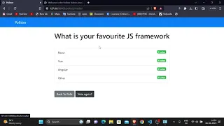 Online Voting polling System project python