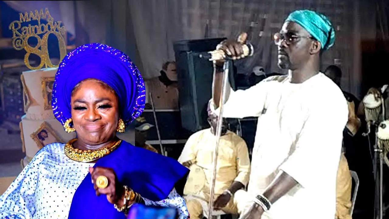 Watch As Pasuma Honours Mama Rainbow @ 80 With an Excellent Performance | Pasuma Latest Video