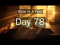 Day 78 Bible In A Year Devotional Deuteronomy 2 Deuteronomy 3 John 10 Psalms 78