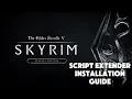 Skyrim Modding Tutorial Skyrim Script Extender