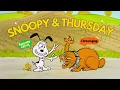 Happy Thursday Jazz with Snoopy Snoopy s Positive Oldies BGM to Focus Work Relax