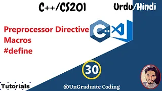 Preprocessor Directive Macros Tutorial for beginners Urdu