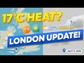 London South East Weather Update Warmest Spots Hit 17 C April 17 2026