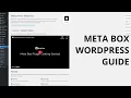 How To Save Data In Custom Table Custom Fields Group Meta Box