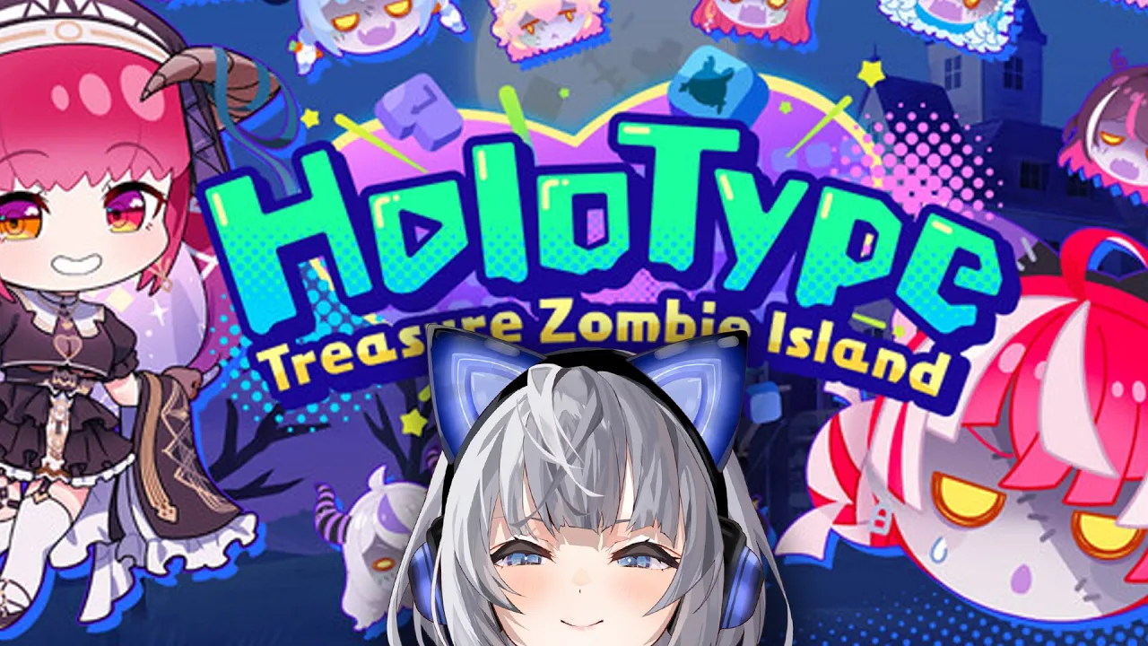 【HoloType: Treasure Zombie Island】RIP KEYBOARD KUN