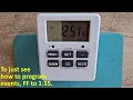 Utilitech LITESUN LTS-T30 1300 Digital Timer - Set Time Program Events