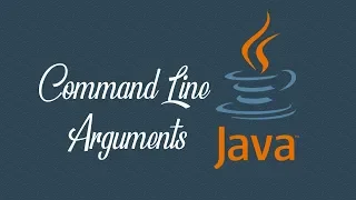 Command Line Arguments