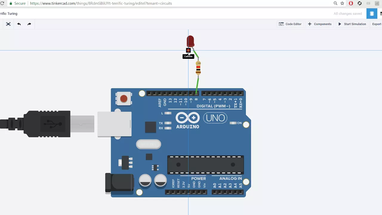 Arduino UNO Tutorial #1 - Intro to Arduino w/TinkerCAD Circuits