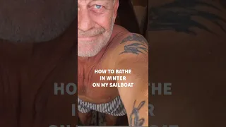 Bathing live aboard style #windedvoyage #sailing #africa #caboverde