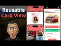 Mastering resusable Card Views in SwiftUI