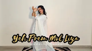 Yeh Prem Mol Liya 🌹 Sharvari x Ayushman | Vartika Saini | Easy Dance Steps for Bride | Wedding Dance