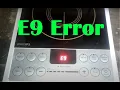 E9 Error in Induction cooktop E9 Problem in Philips induction cooktop
