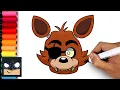 How To Draw Foxy Five Nights at Freddy s