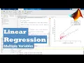 Linear Regression with Multiple variables in MATLAB