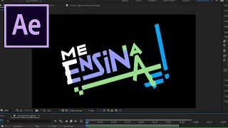 ANIMAÇÃO DE LOGOTIPO COM TEXTO no AFTER EFFECTS bem FÁCIL!