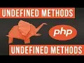 Undefined Method Call in PHP - Become a PHP Master