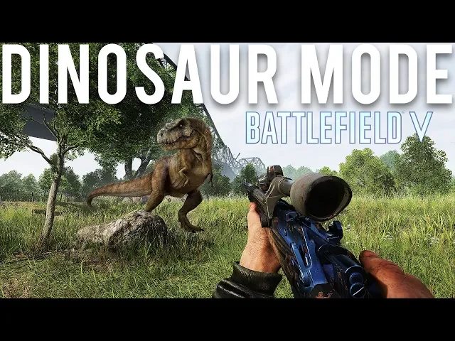 Battlefield actually getting a Dinosaur mode?