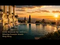 Luxury Greek Mountain Spa Ambience Relaxing Fountain Sounds for Deep Sleep 10 Hours