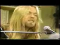 Gregg Allman performing soulful version of Come And Go Blues