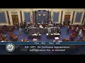 Senate passes spending bill in decisive vote to reopen government sending it to the House