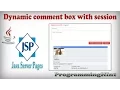 Dynamic Post Comment Box in using HTTP Session