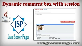Dynamic Post Comment Box in using HTTP Session