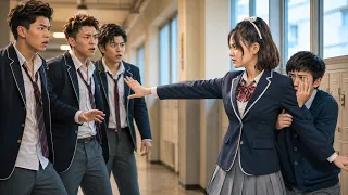 Weak Village Boy Falls for the Beautiful Girl Who Secretly Protects Him From Every School Gang