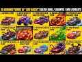 15 Types of Lightning McQueen DEMONIC FORMS OF RED RACER