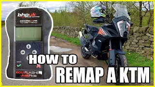 HOW TO REMAP A KTM - BHP UK REVIEW | #FastyRides #ktm #ktmlover