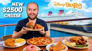 I went on Disney's NEWEST Cruise by myself just to eat ($2500 Disney Destiny Trip)