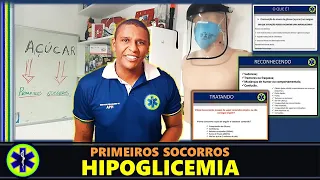 HIPOGLICEMIA EM CASA, O QUE FAZER? (PRIMEIROS SOCORROS)