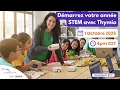 Webinaire Demarrez votre annee STEM avec Thymio