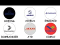 Every Major Aircraft Manufacturer explained in 5 Minutes