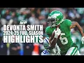 DeVonta Smith 2024-25 Full Season Highlights